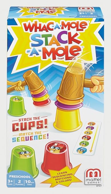 Whac-A-Mole Stack-A-Mole