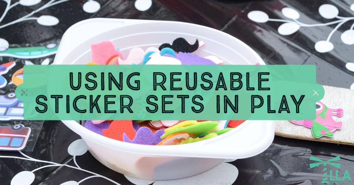 Using Reusable Sticker Sets in Play
